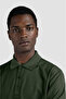 Men's Knitted Cotton Polo Shirt - 3