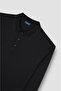 Men's Knitted Cotton Polo Shirt - 5
