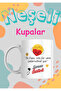 TASARIM BASKILI NEŞELİ KUPA