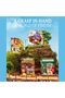 4-Pack DIY Mini Muse Bookstore Mini Building House Micro Kit - 4