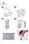 10 Layer Simple Non Woven Shoe Rack, Dustproof, Simple Installation, Gray - 4