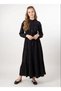 Young Girl's Long Maxi Hijab Dress-Lined-Comfortable Flowy and Loose Fit-Elb-4049-4979 - 7