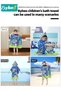Kids Poncho Hooded Towel, Quick Dry Toddler Bath Towels, Beach Swimming Towels, Ultra Soft and Absorbent Children Bathrobe with Hood for Boys Girls Baby - 8