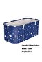 Foldable Bathtub Extra Large Freestanding Soaking Bathing Tub SPA Tub for Hot Ice Bath - 2