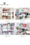 Adjustable 2-Level Storage Shelves Are Available In Bathroom, Kitchen, And Under The Sink - 6