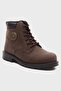 Unisex Non-Slip Guaranteed Fur-Lined Rubber Sole Winter Zippered Boots Iarnă Brown - 3