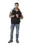 Cl589 Men's Hoodie Sweatshirt – Modern Printed , Hooded , Relaxed Fit Transitional Sweatshirt - 7
