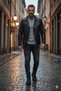Men's Genuine Leather Stylish Casual Boots - 2
