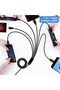 Micro USB Splitter Cable, 6-in-1 Multi Micro USB Charging Cable, 5ft - 4
