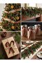 Handmade Christmas Candy Cane Ornament Set of 5 - 3