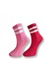 6-Pack Women'S, Colorful Hoop Daily College - Tennis Socks (6 Different Colors) - 5