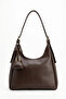 Maraw Model Women's Shoulder Bag with Bitter Brown Charm Gift