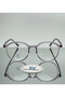 Klass |   Round Frame Blue Light Protection Glasses Screen Protection Glasses Unisex Glass Can Be Changed - 3