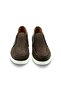 Genuine Suede Men's Boots Z608 Brown Suede Knitted Leather - 3