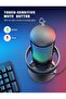 Gaming Microphone AMPLIGAME A8 USB PC Mic with RGB, Mute, Headphone Jack, Pop Filter, Stand - 3