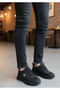 3001 Men's Daily Transitional Genuine Leather Light Balloon Sole Orthopedic Lace-Up - 3