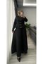 Gold Button Scuba Skirt Jacket Premium Set - 3