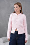Women's Crew Neck Button Detailed Knitwear Cardigan