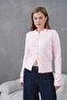 Women's Crew Neck Button Detailed Knitwear Cardigan - 3