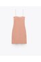 Rochie scurta, Roz pudra