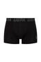 U.S. Polo Assn. Men's Black Anthracite and Uspa Printed 3-Piece Boxers - 3