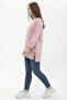 Women's Powder Buttoned Tunic - 2