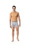 Men's 3-Pack Modal Boxers Black Gray Anthracite 47% Modal 47% Cotton 6% Elastane - 3