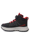 Children's Winter Waterproof Orthopedic Non-Slip Thermo Sole Comfortable Leather Black Sports Boots - 4