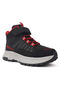 Children's Winter Waterproof Orthopedic Non-Slip Thermo Sole Comfortable Leather Black Sports Boots