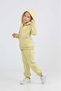 Girl's Pocket Detailed Cardigan Tracksuit Set - 4