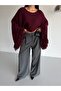 Tassel Sleeve Crop Women's Knitwear - 8