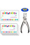 Reward Card Incentive Loyalty Reward Card for Classroom - Punch Card 100Pcs - Arabic