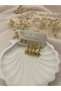 Gold Color Ball Detailed Earring Set – Stainless Steel, Elegant and Stylish Set of 4 - 3