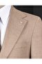 Italian Style S Slim Fit Mono Collar Jacket Pants Suit Mink T14763 - 3