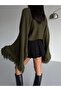 Tassel Sleeve Crop Women's Knitwear - 5