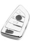 For Bmw 1-3-5-7 Series X1 X3 X5 F10 F20 F30 F25 M3 M4 G20 G30 Nano Key Case Cover 3 Buttons White - 5