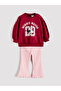 Minnie Mouse Printed Baby Girl Sweatshirt and Sweatpants - 3
