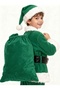 Green Santa Gift Sack Mini Size (35X50 cm) - 3