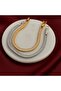316L Gold Baguette Stone Waterway Bracelet - 2