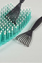 Practical Hair Brush Comb Cleaning Apparatus 2 Pieces Ergonomic Hygiene Rake - 5