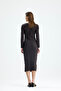 Low-Cut Combed Cotton Long Dress - 8