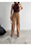 Women's Suede Baggy Pants