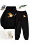 Black Bear K Hooded Tracksuit Set