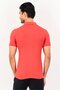 Men Regular Fit Short Sleeve Outdoor Polo Shirt, Red - 2