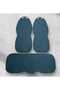 Black Auto Seat Cover Cushion with Back Support Classe Elegance Front Double + Rear Seating Set - 3