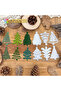 Original Lovely 6 Styles Christmas Trees wiith Stars Metal Cutting Dies Scrapbooking Decorative E...