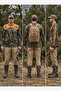 سترة شتوية طويلة الأكمام من Hunting Forest Pattern Chulluk Setter مطبوع ذات قصة عادية وياقة دائرية - 2