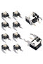 10 قطع من أزرار RB LB Bumper Switch اللمسية البديلة لجهاز Xbox Series X/S Xbox One S/X Elite Control - 8