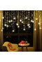 USB power Warm Light 3M LED Snowflake String Lights Christmas Garland USB Curtain Fairy Lights Outdo - 5