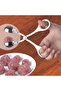 S Meat Ball Maker Tool Stainless Steel Clip Round Rice Ball Shaper Spoon Stuffed Kitchen Gadget Mea. - 3